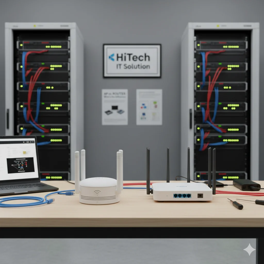 Perbedaan Antara Wi-Fi Access Point dan Wi-Fi Router