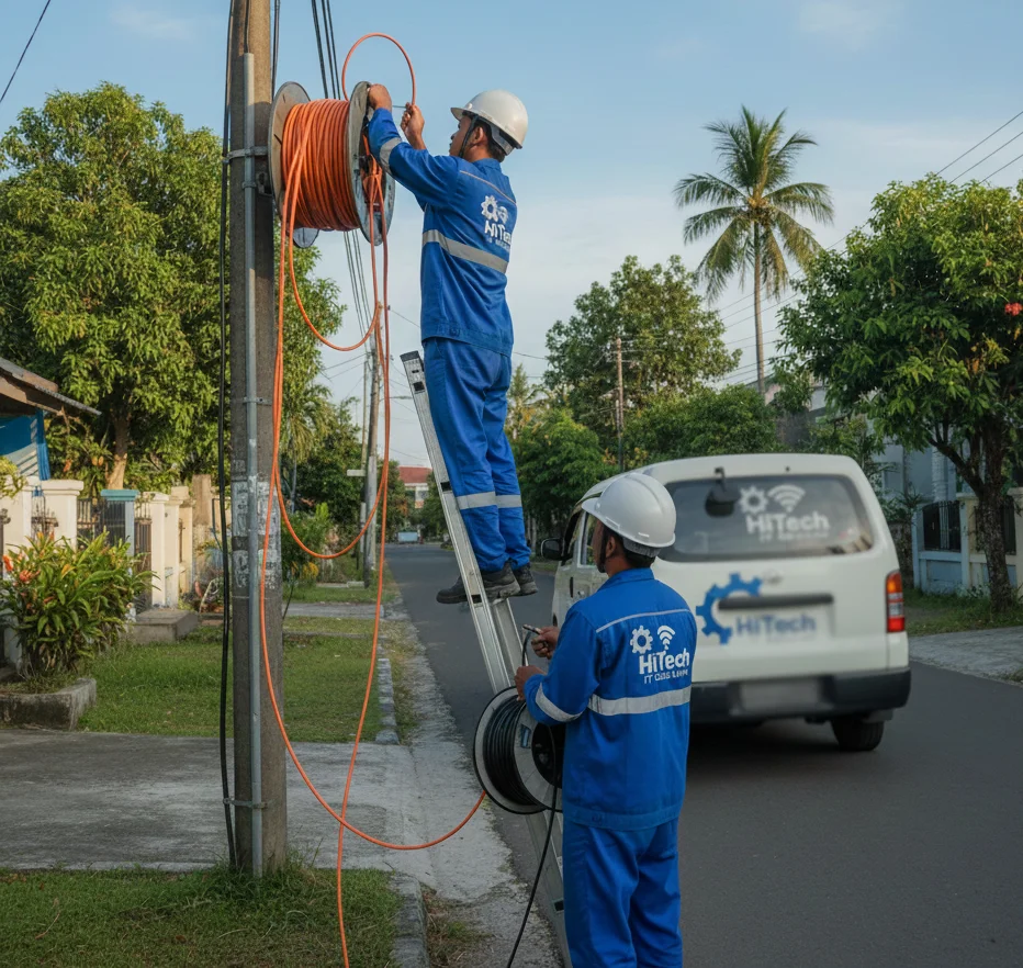 Layanan HiTech Fiber Optic Cirebon